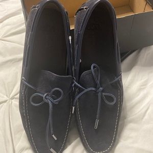 Mens Ugg Lace Slip on Navy blue size 10